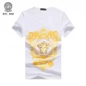 t shirt versace collection homme on sale big flower medusa discount